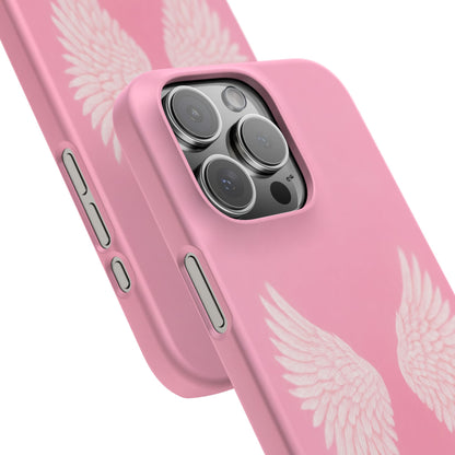 Pink Angel Wings Case
