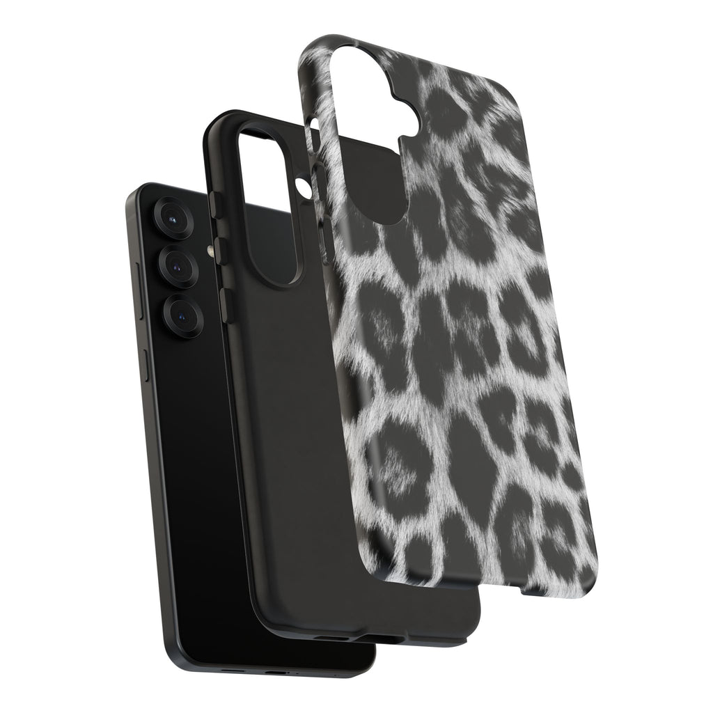 B&W Leopard Phone Case