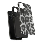 B&W Leopard Phone Case