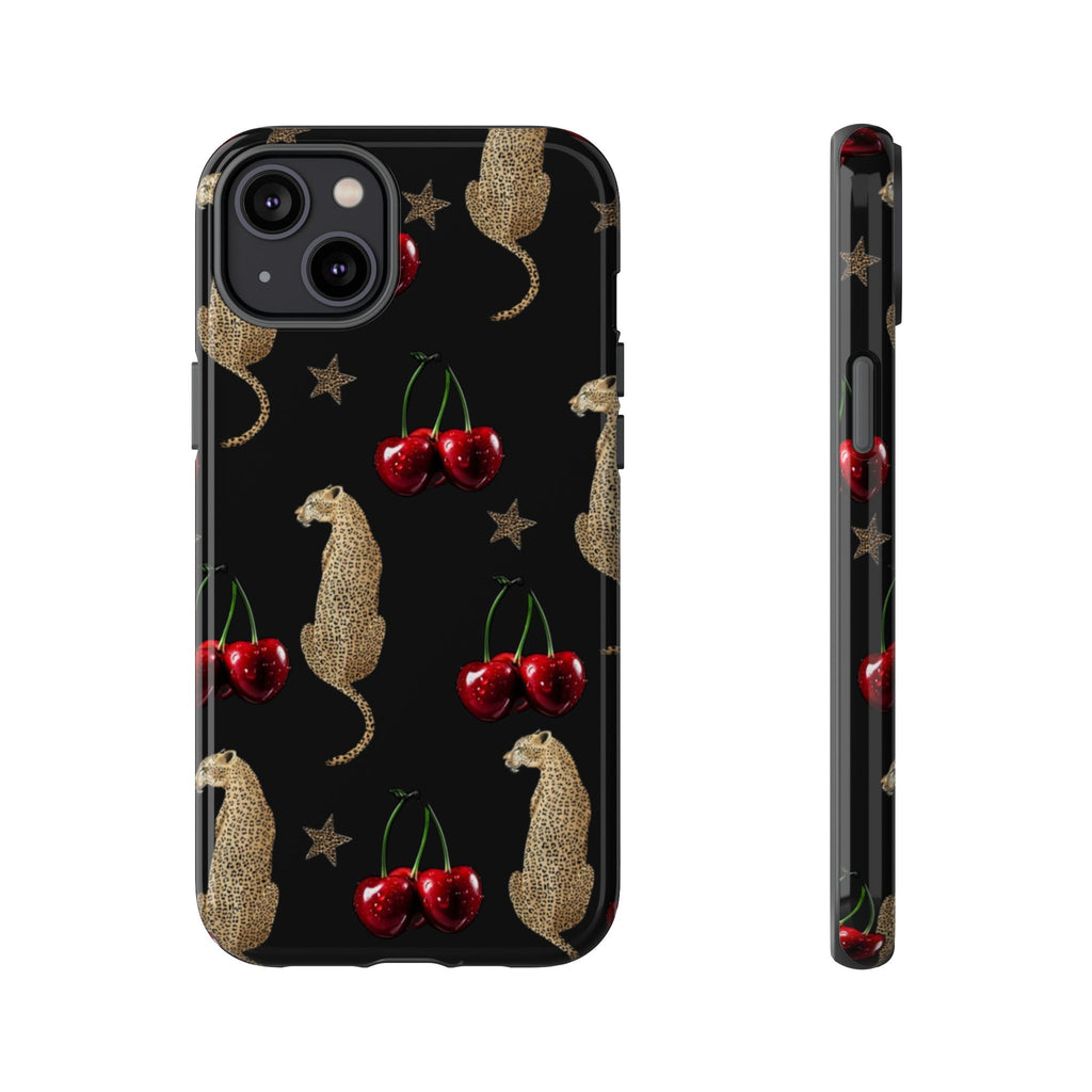 Leopards & Cherries Phone Case