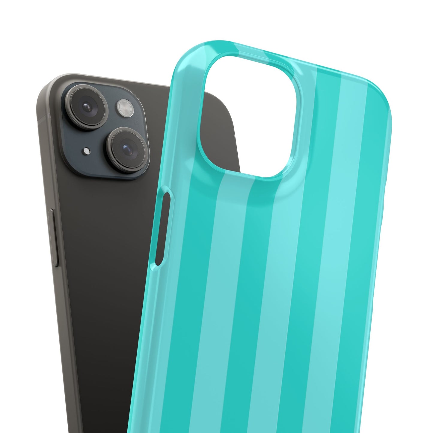Striped Aqua Case