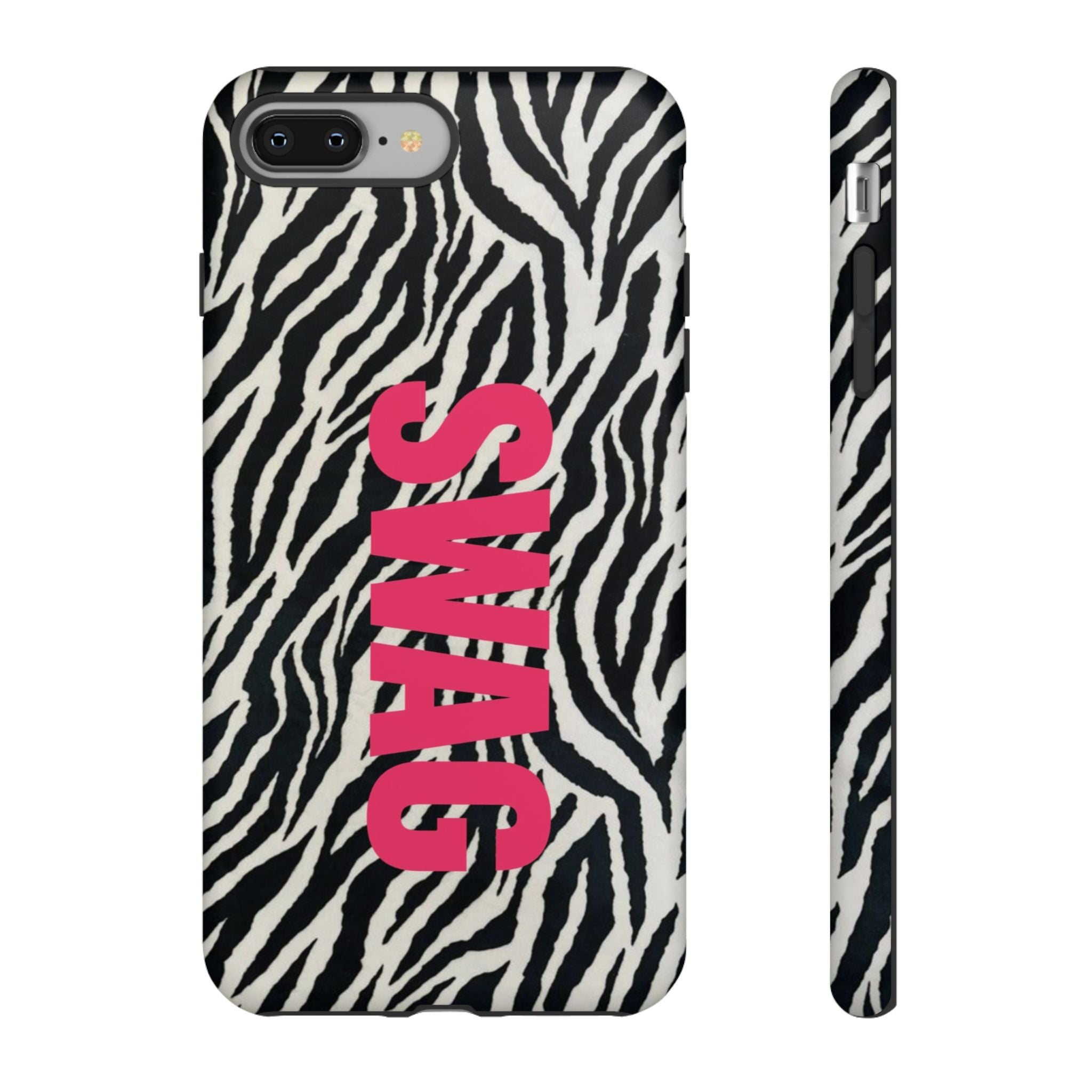 'SWAG' Zebra Print Tough Case