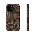 Floral Cross Pattern Tough Case