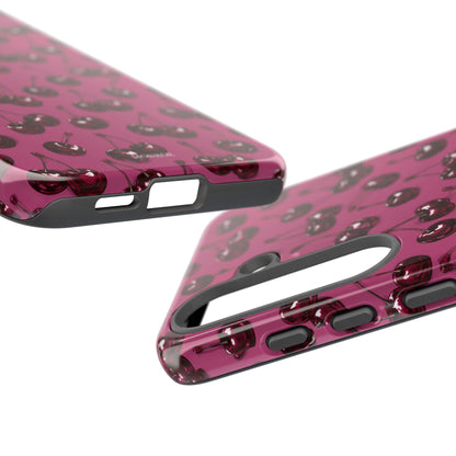 Burgundy Cherries Tough Case