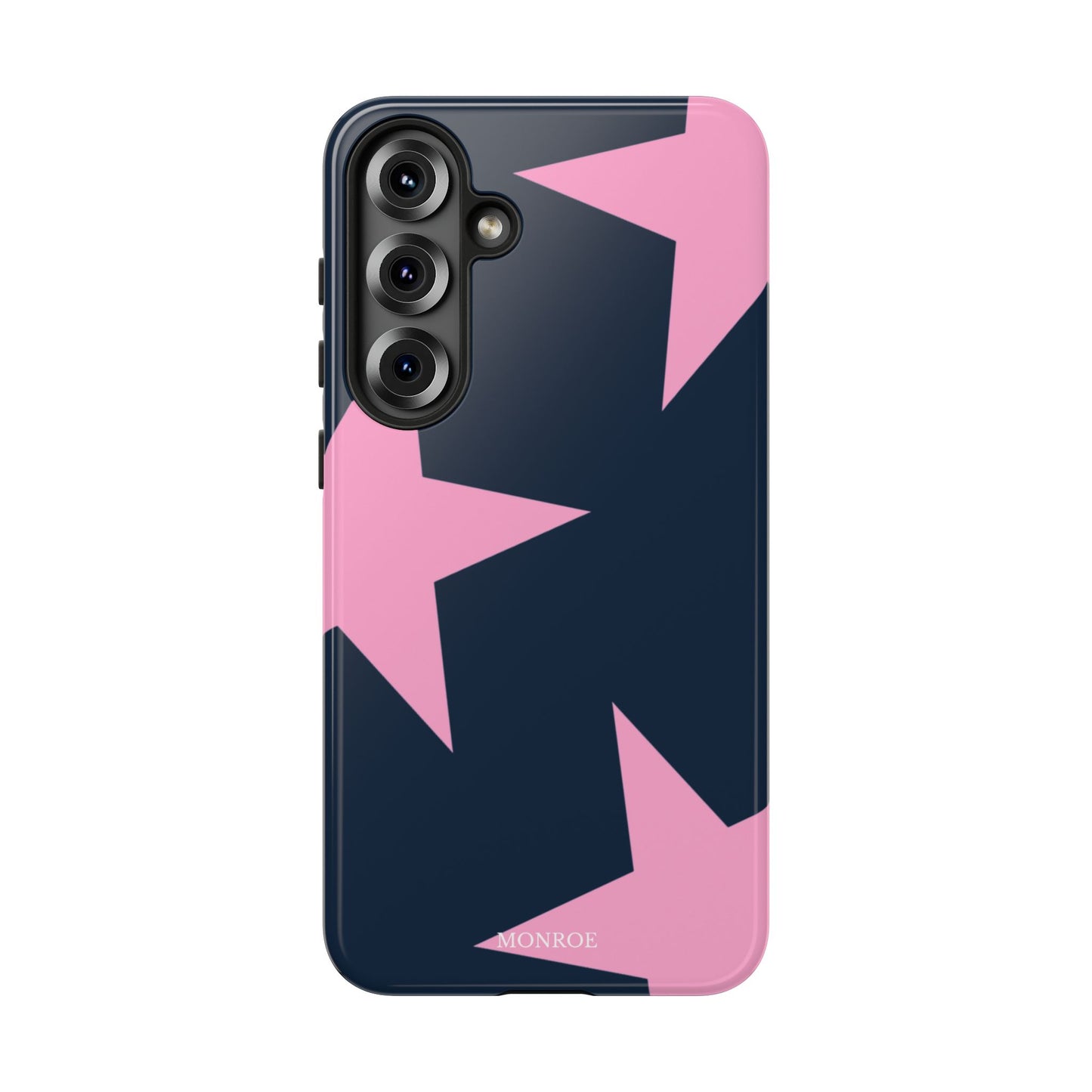 Navy & Pink Star Tough Cover