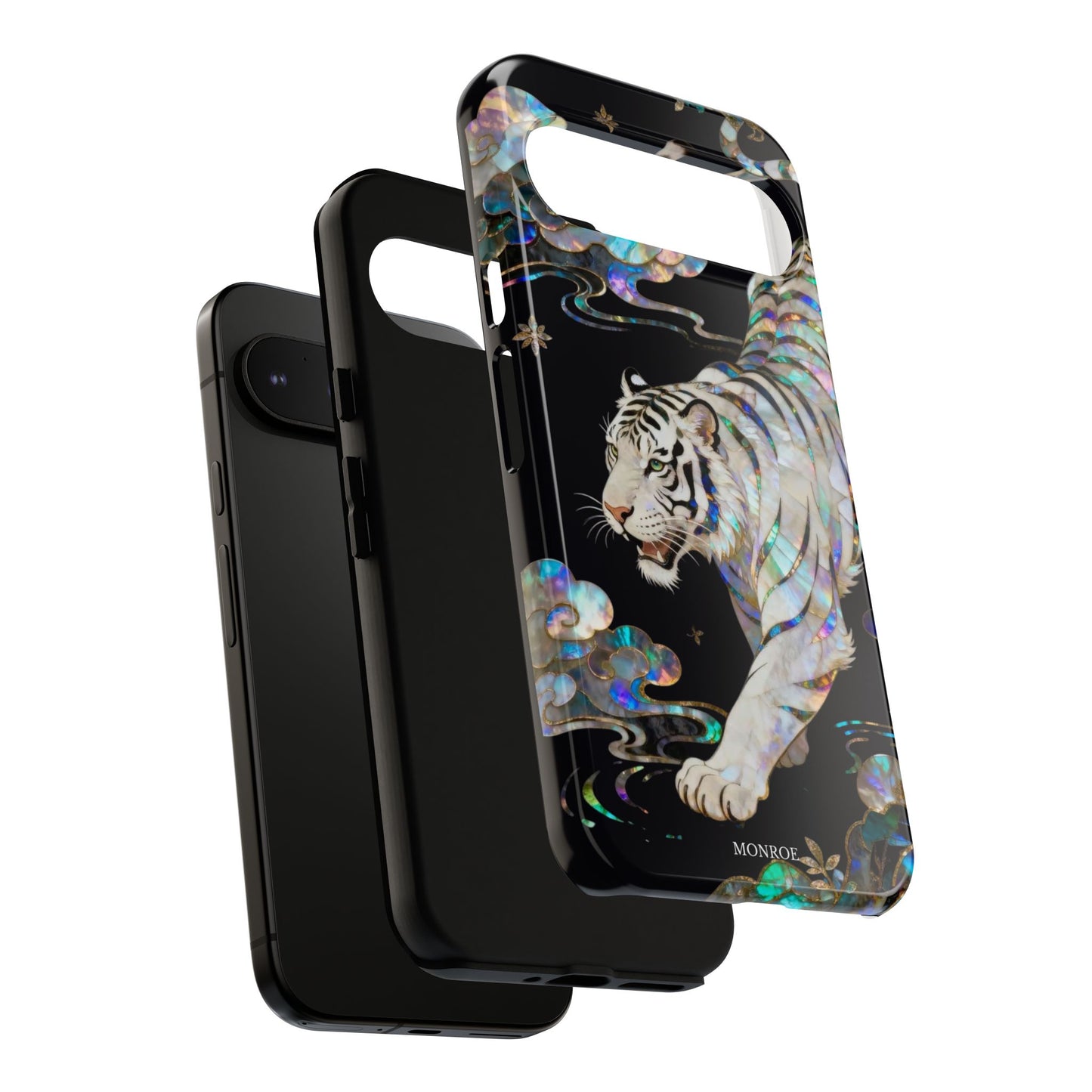 Iridescent White Tiger Tough Case