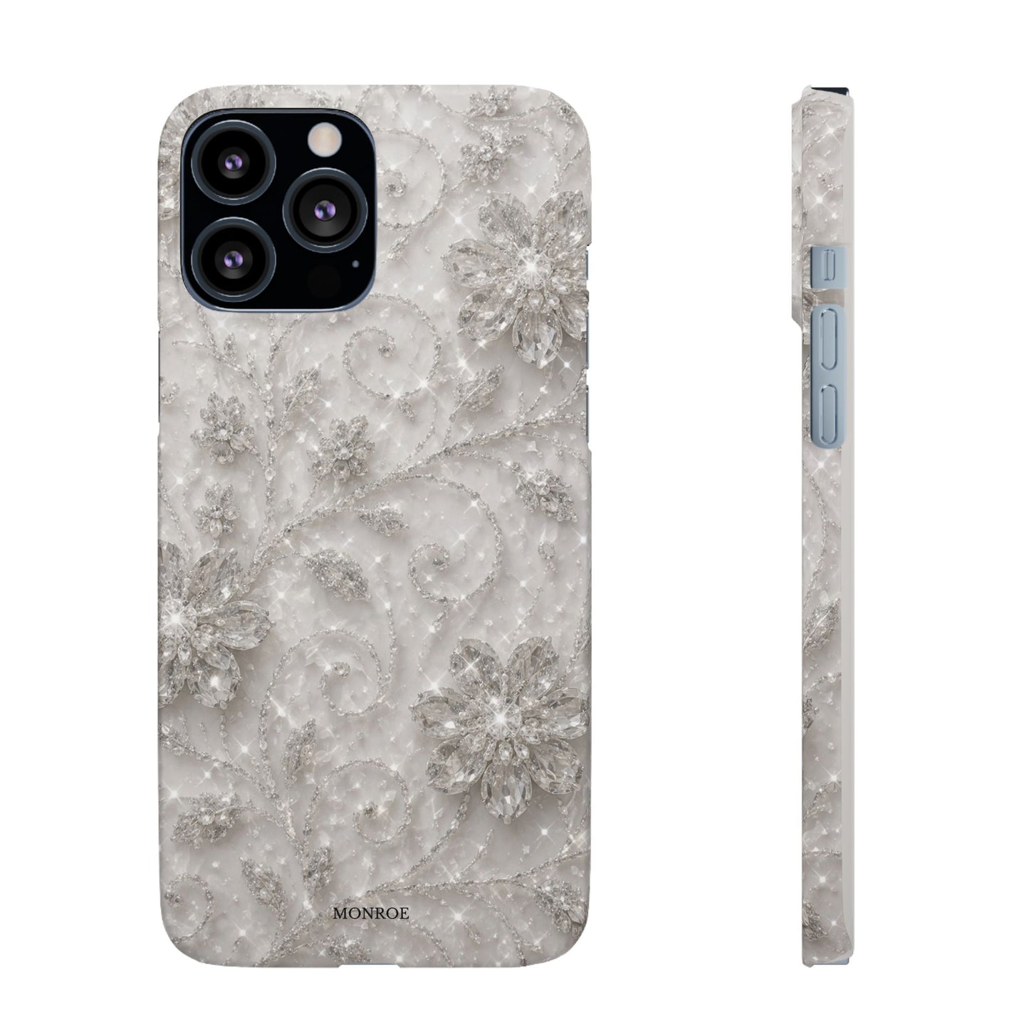 Glittery Floral Case