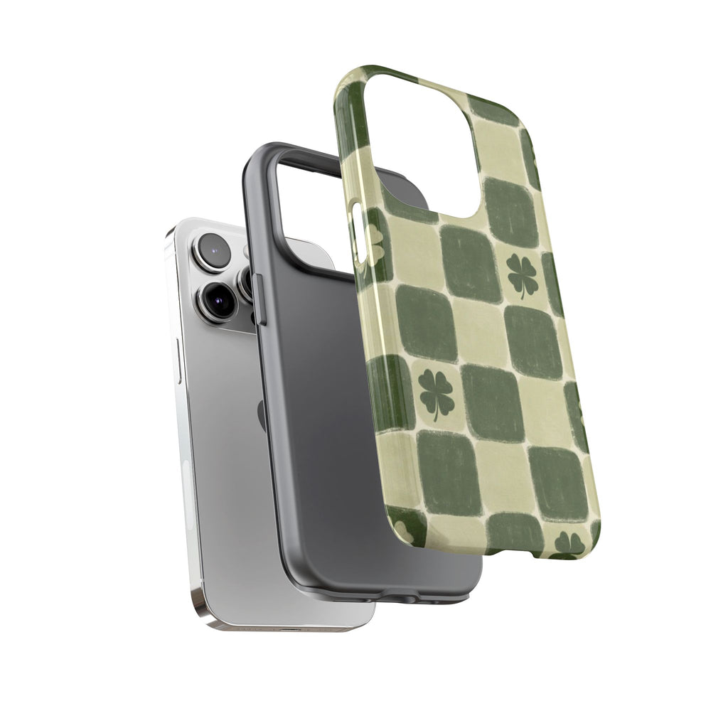 Clover Checker Tough Phone Case