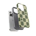 Clover Checker Tough Phone Case