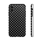 Black Polka Dot Phone Case