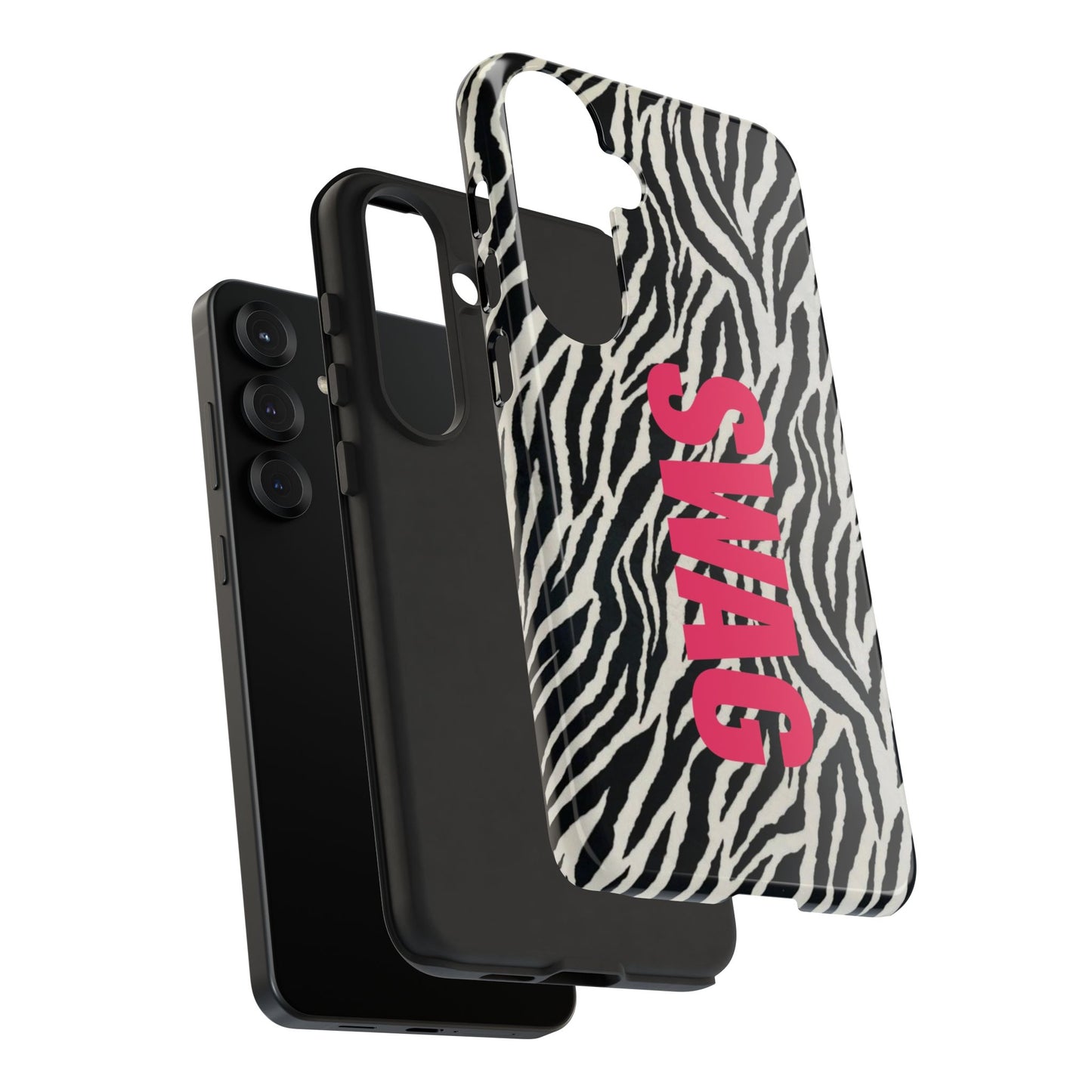 Zebra Print  "SWAG" Tough Case
