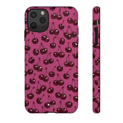 Burgundy Cherries Tough Case