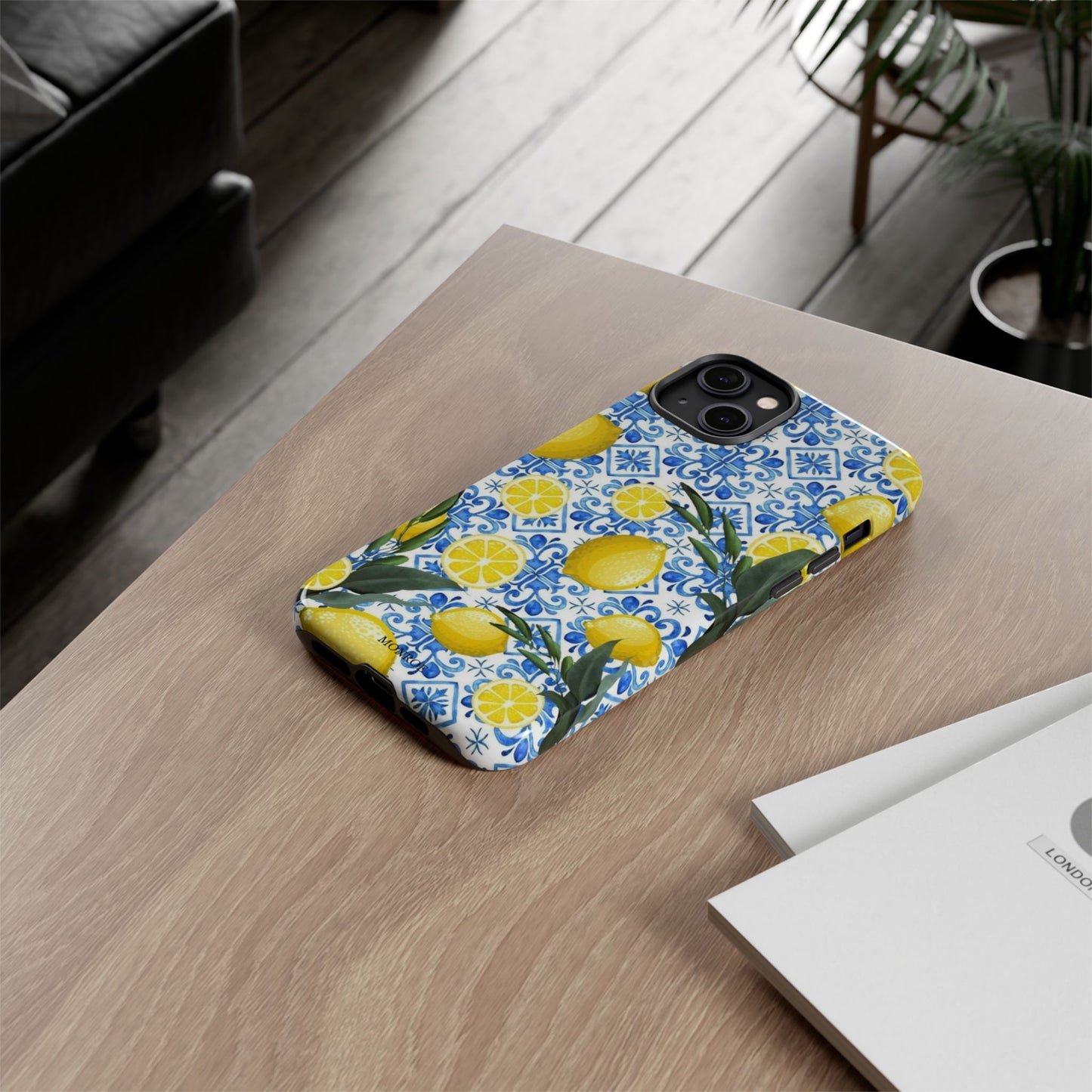Lemon Tile Tough Case