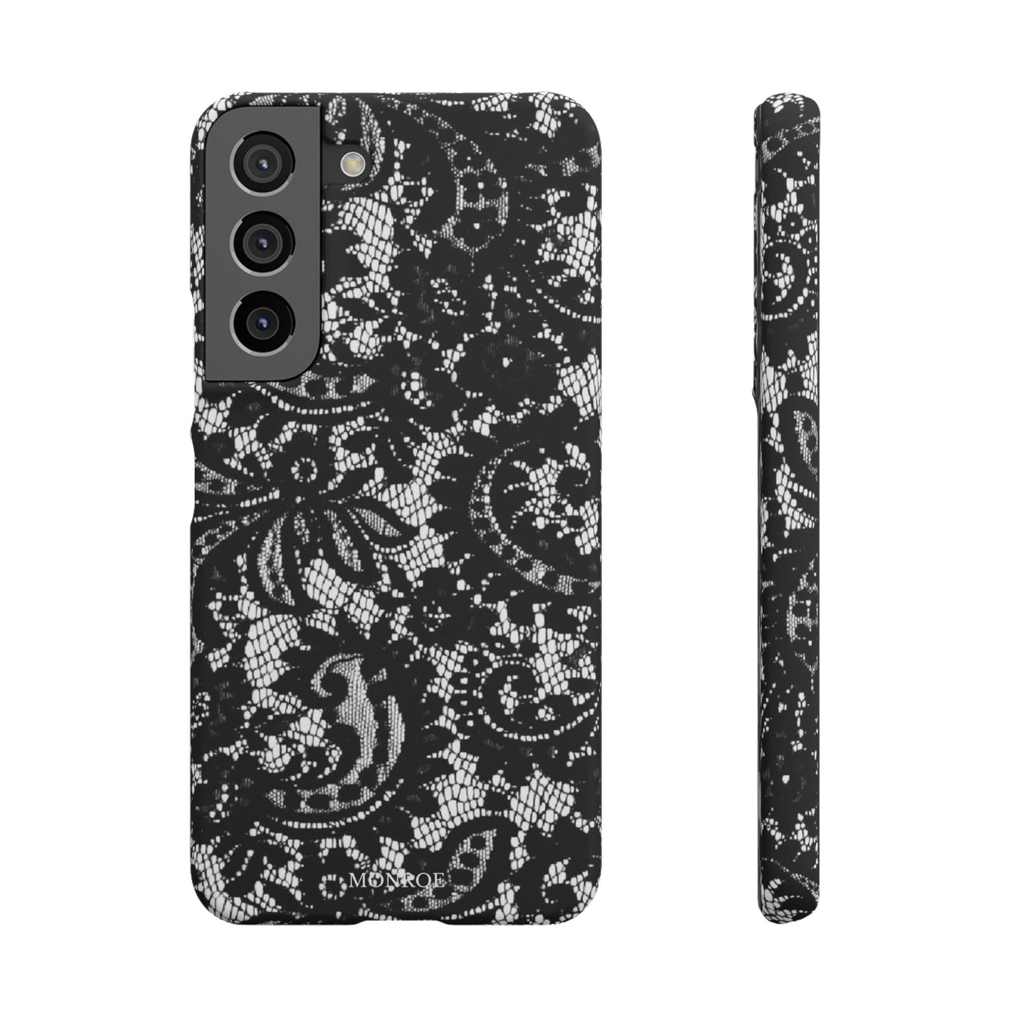 Black Lace Elegant Pattern Case