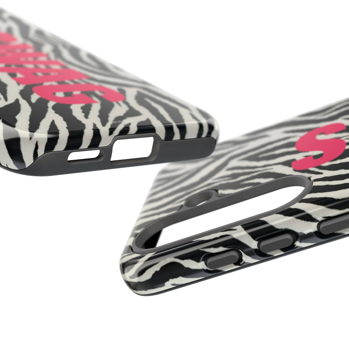 Zebra Print  "SWAG" Tough Case