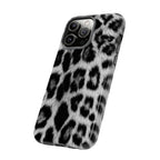 B&W Leopard Phone Case