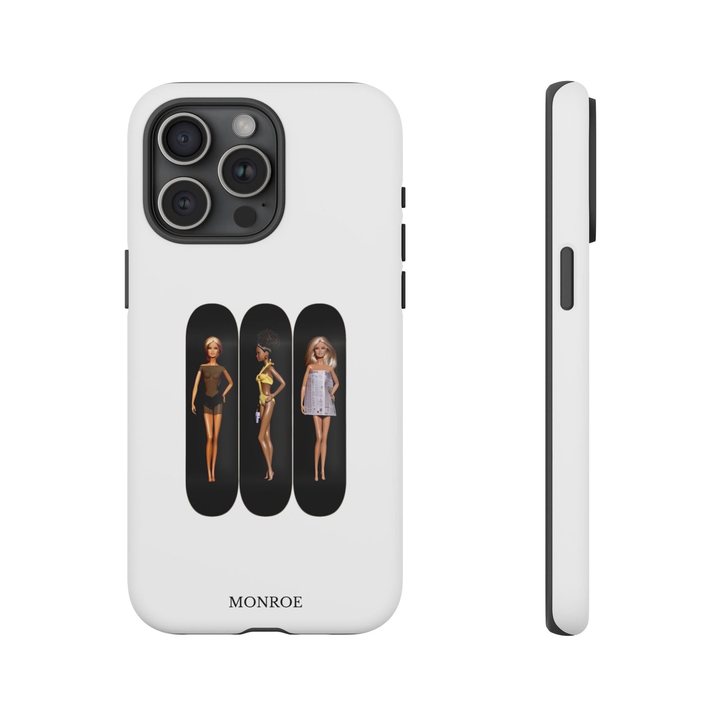 Retro Doll Skateboard Tough Case