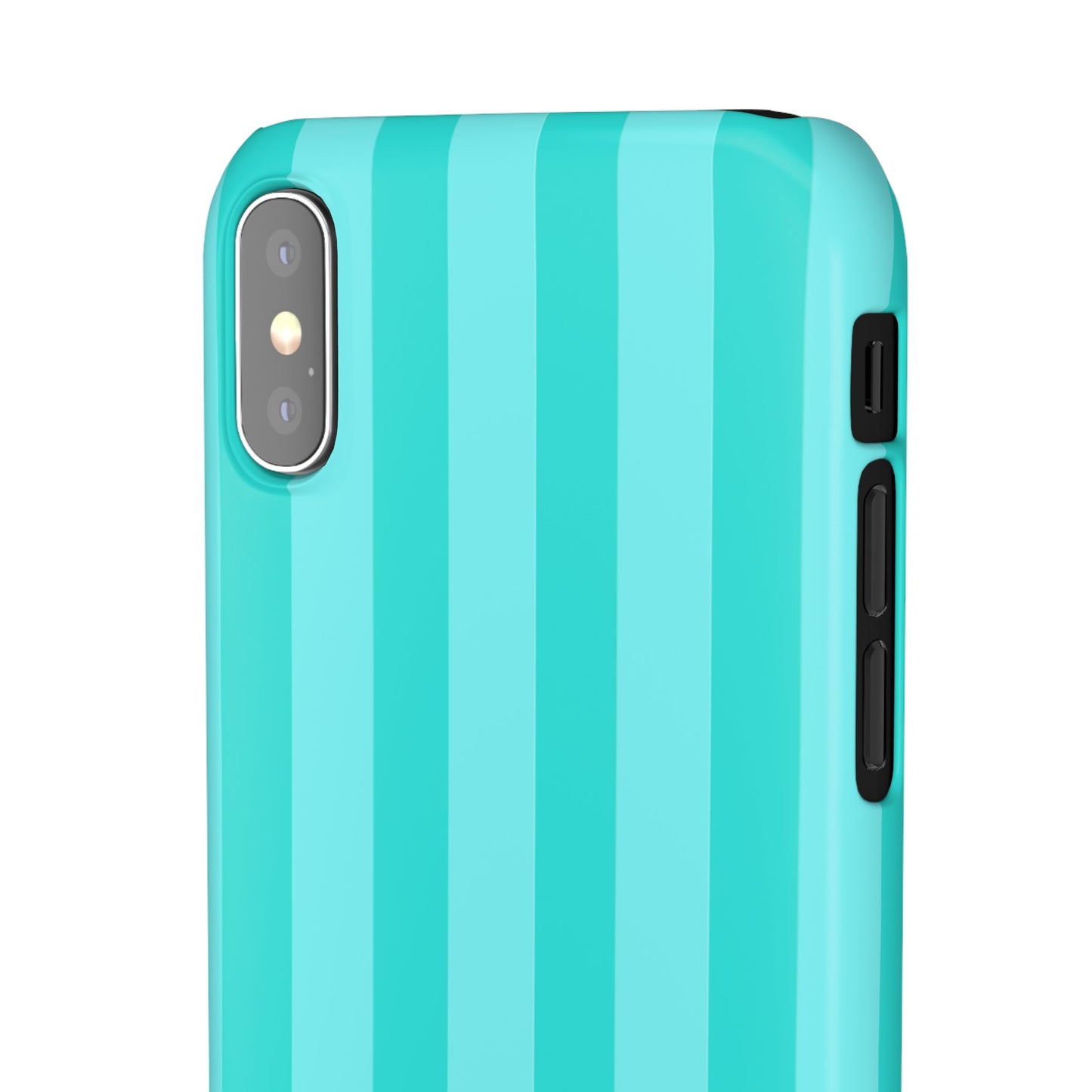 Striped Aqua Case