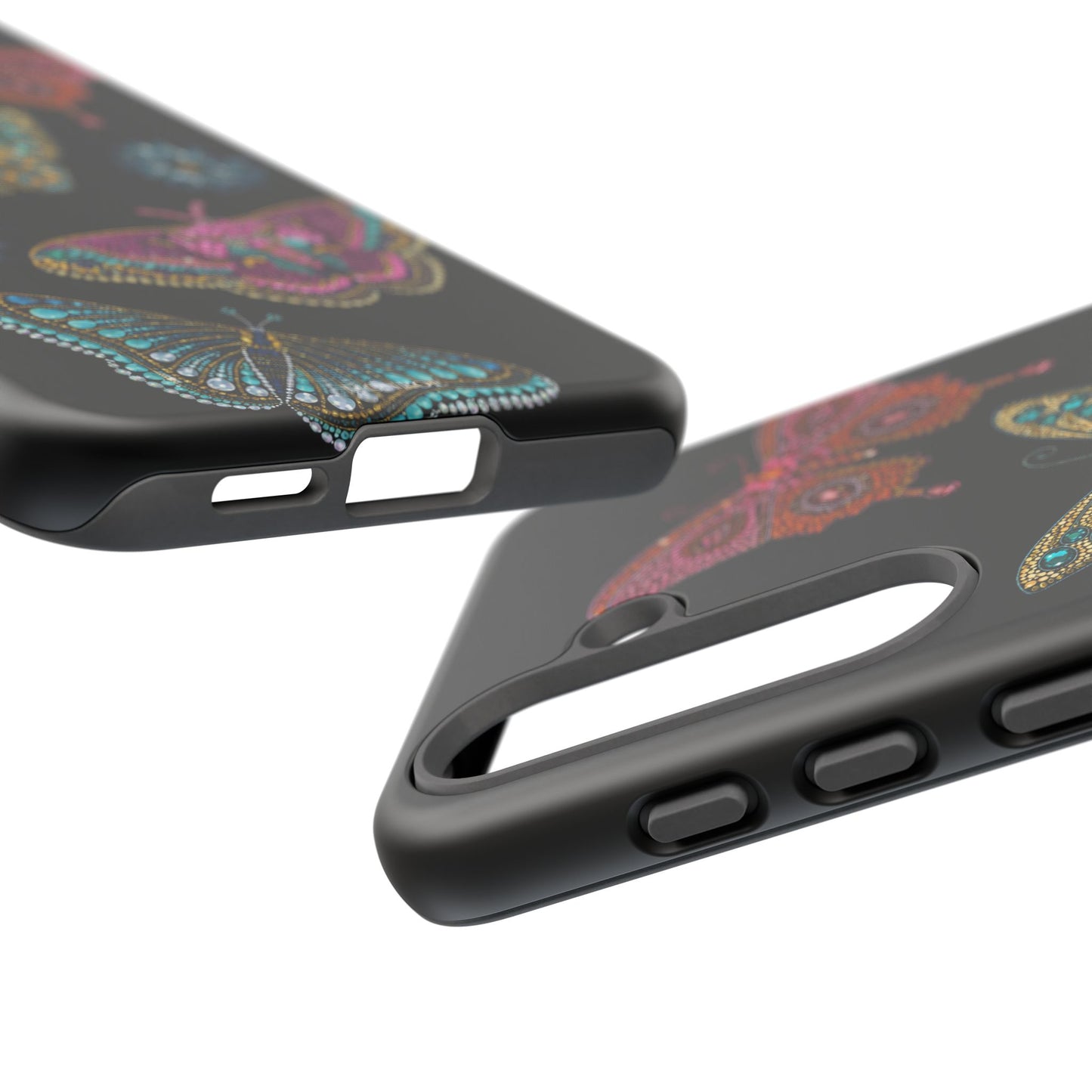 Butterfly Beaded Tough Case