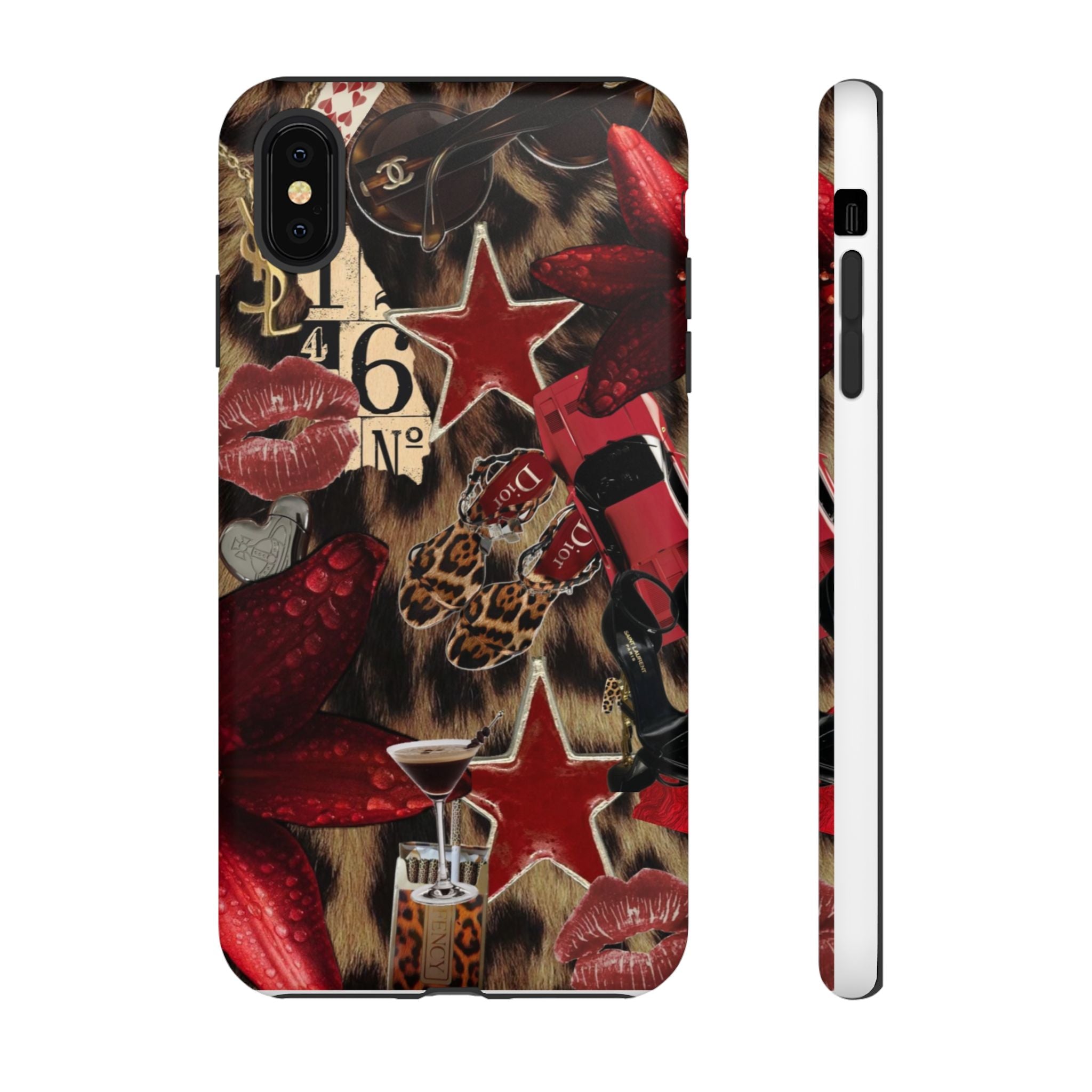 Cheetah Red Phone Case