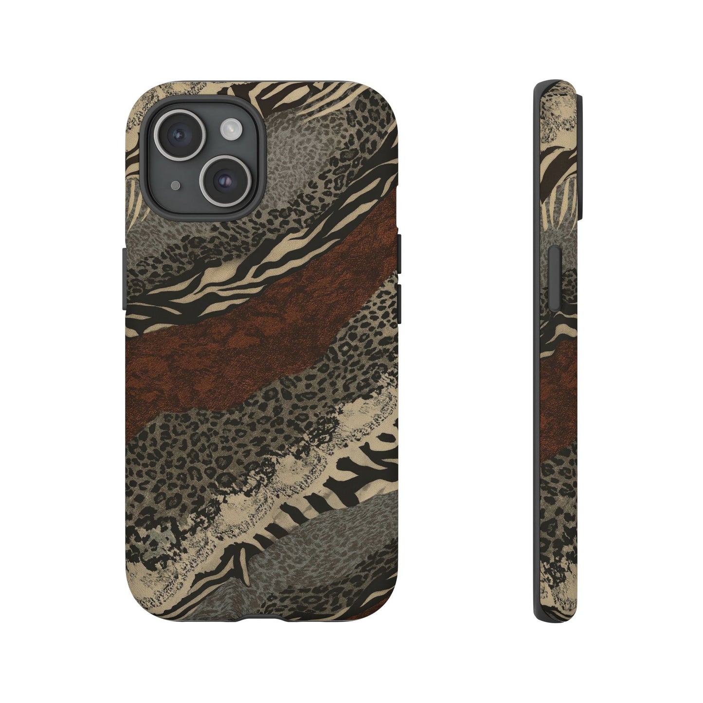 Safari Stripe Tough Phone Case