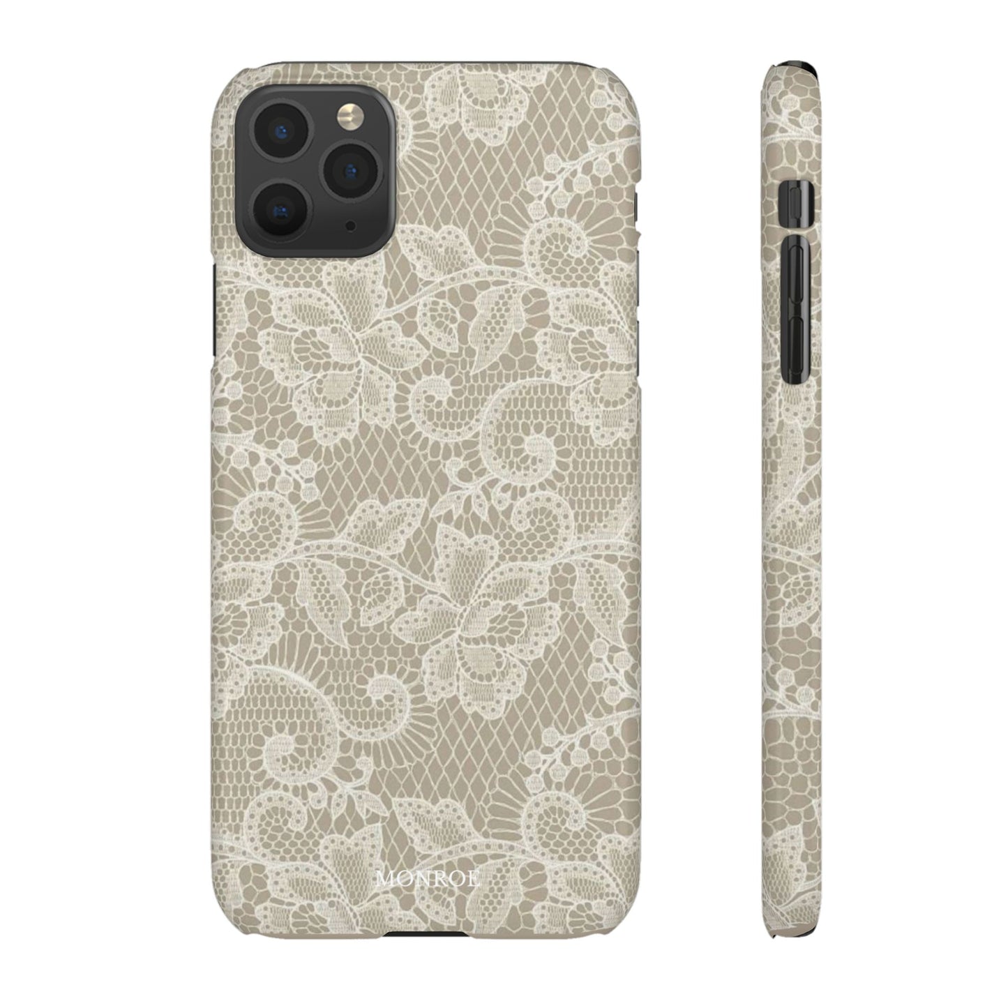 Vintage Beige Lace Case