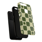 Clover Checker Tough Phone Case