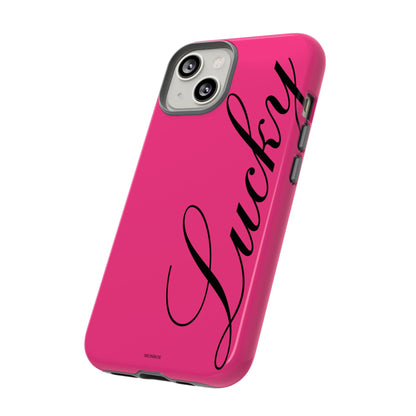 Hot Pink 'Lucky' Tough Case
