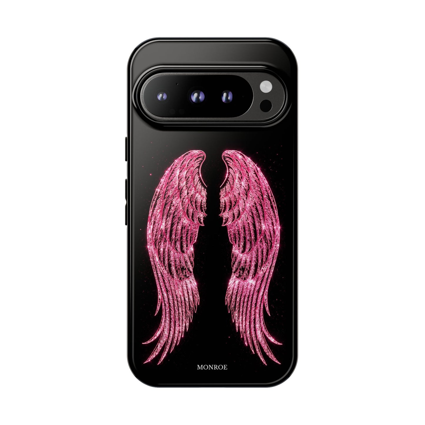 Pink Glitter Angel Tough Case