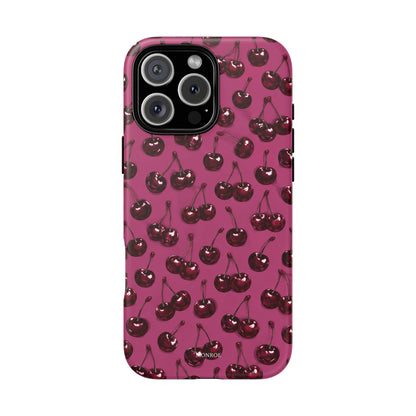 Burgundy Cherries Tough Case