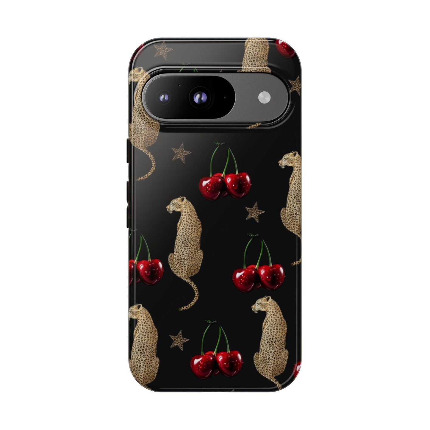 Leopard & Cherry Tough Case