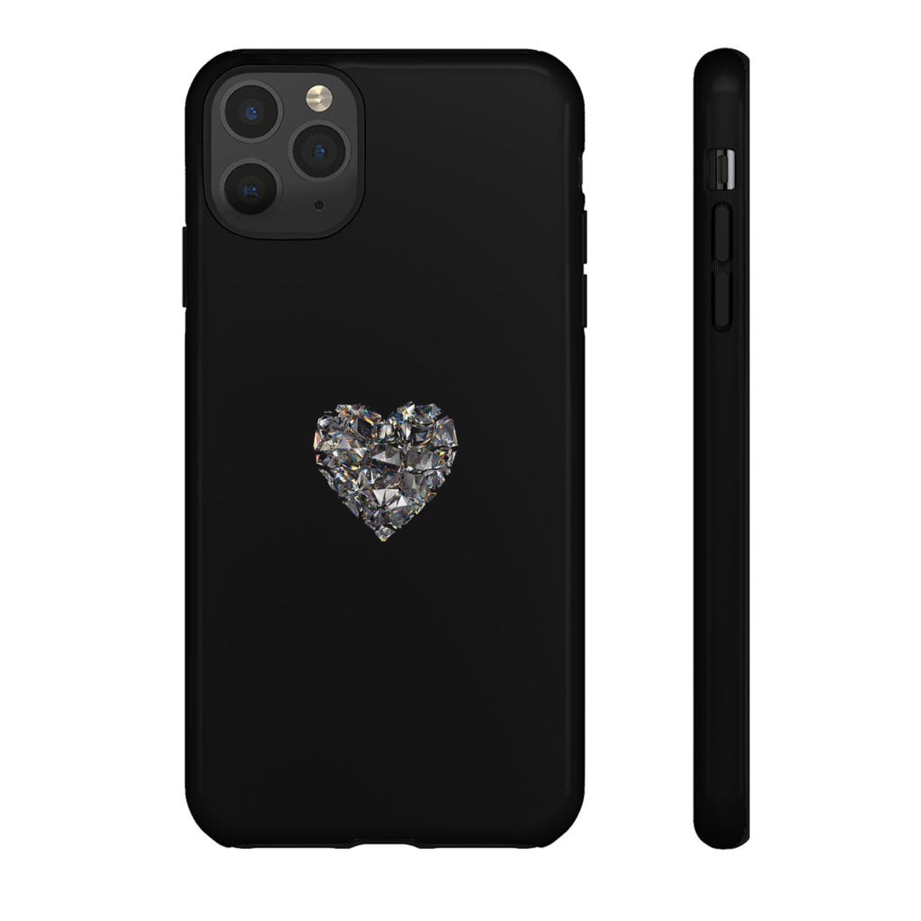 Crystal Heart Phone Case