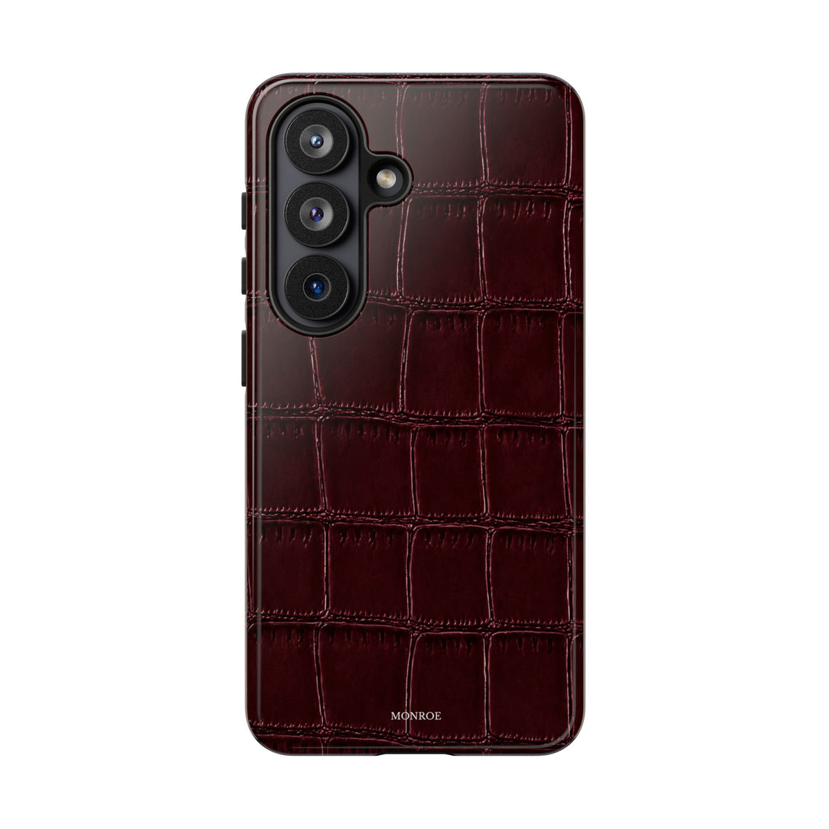 Burgundy Croc Tough Case