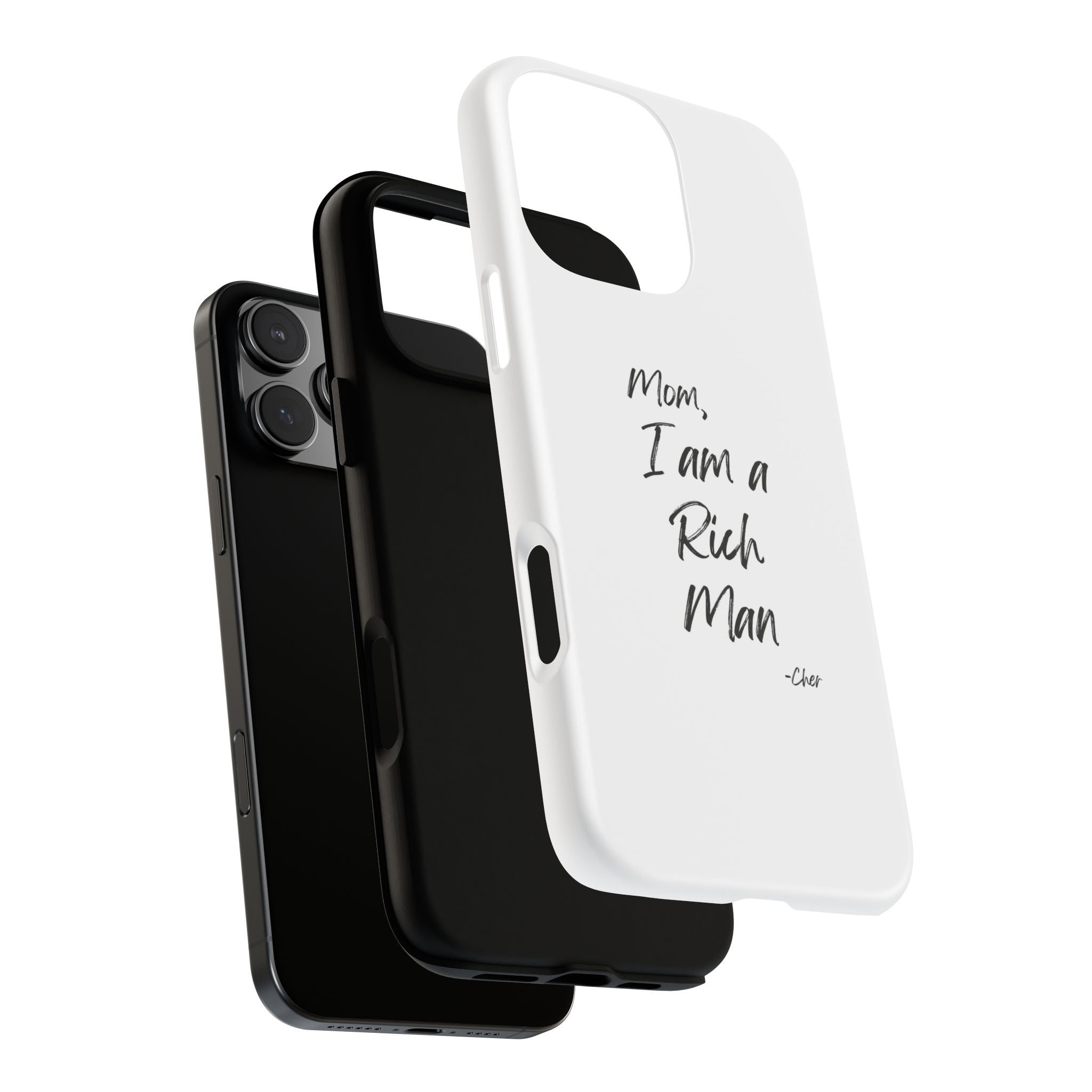I Am a Rich Man Phone Case