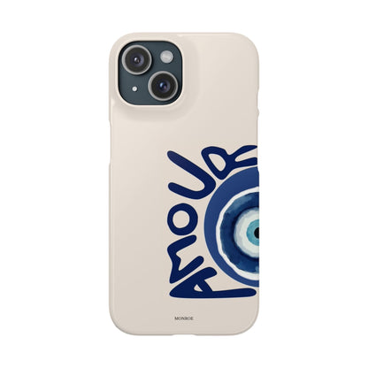 Blue Nazar Evil Eye Case