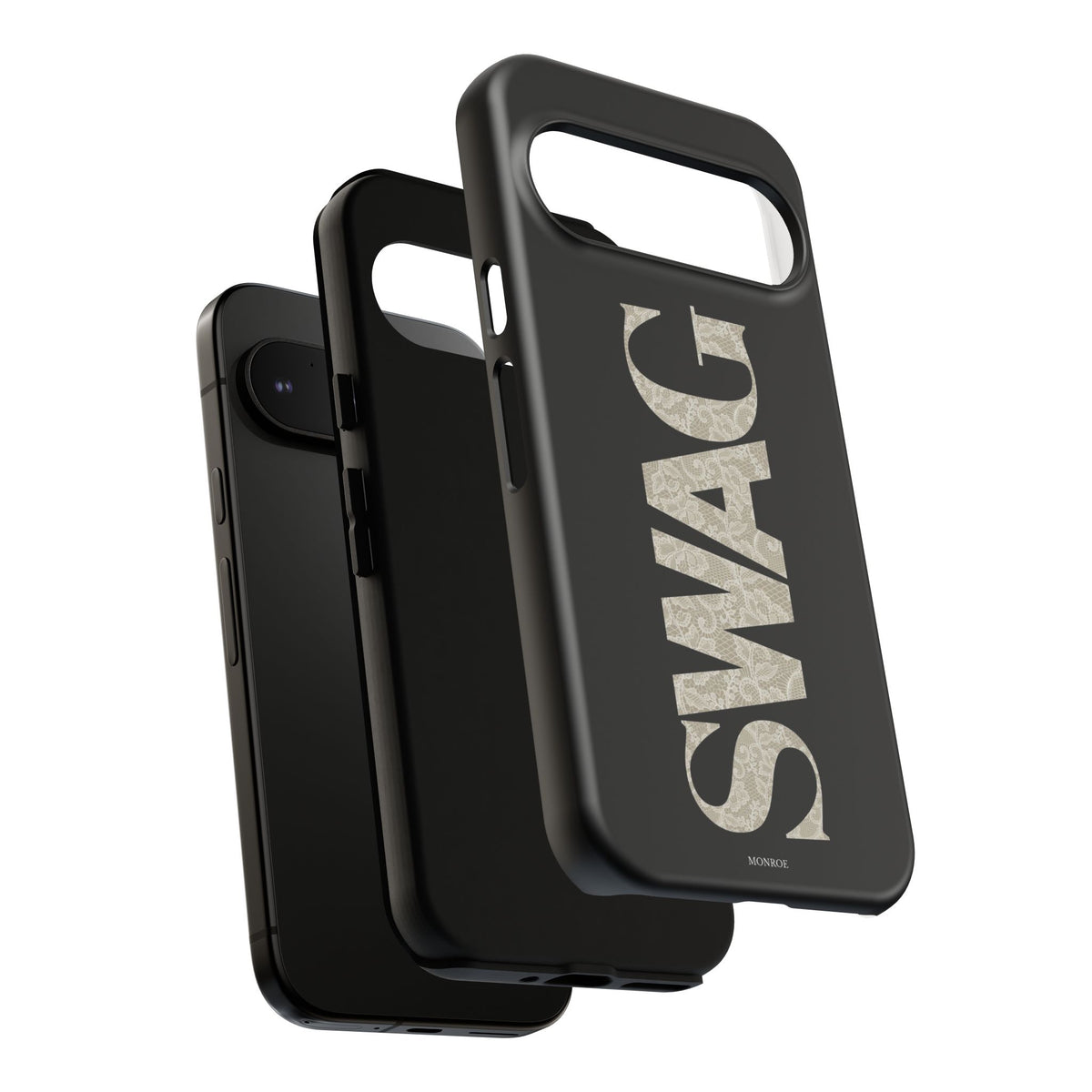 Lace Swag Black Tough Case