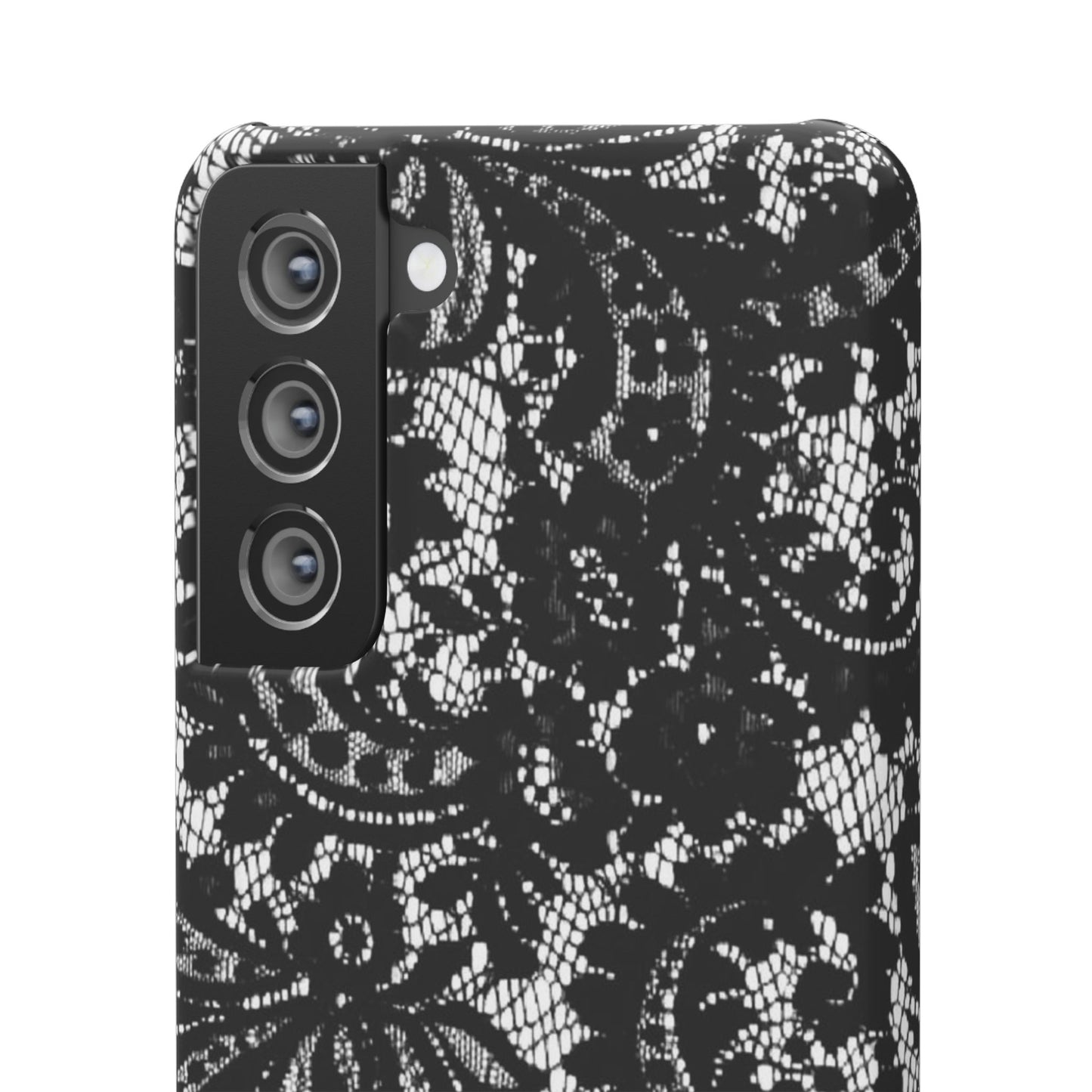 Black Lace Elegant Pattern Case