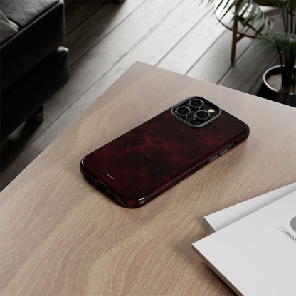 Burgundy Galaxy Tough Case