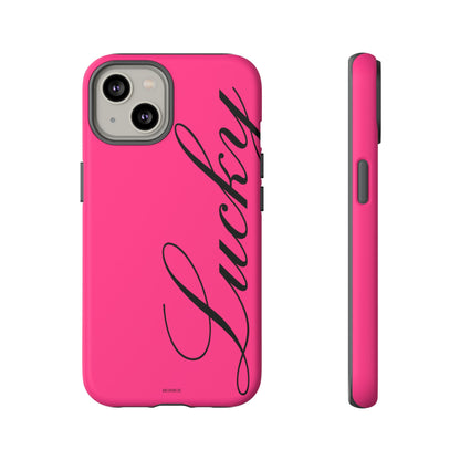 Hot Pink 'Lucky' Tough Case