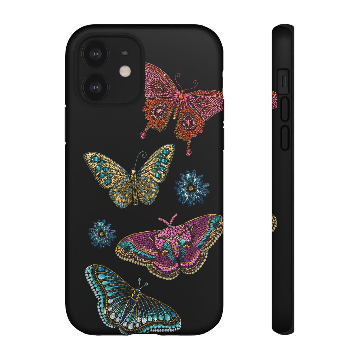 Butterfly Beaded Tough Case