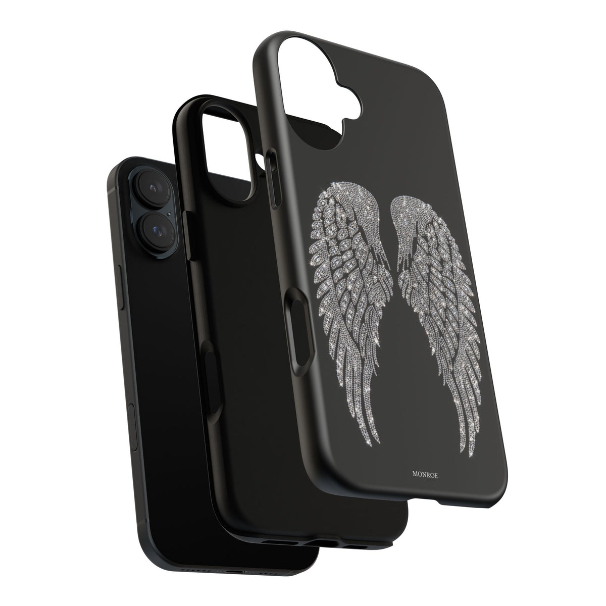 Silver Angel Wings Tough Case