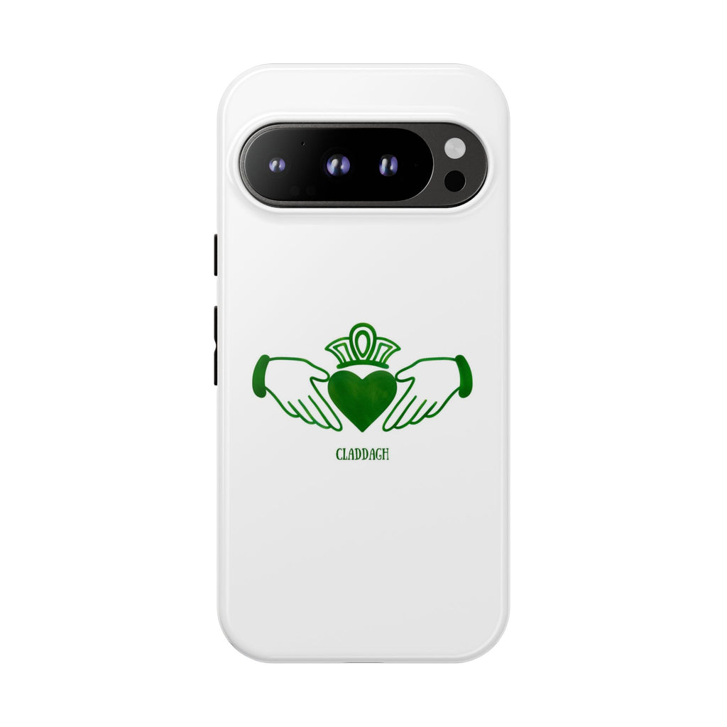 Irish Claddagh Symbol Green Tough Case