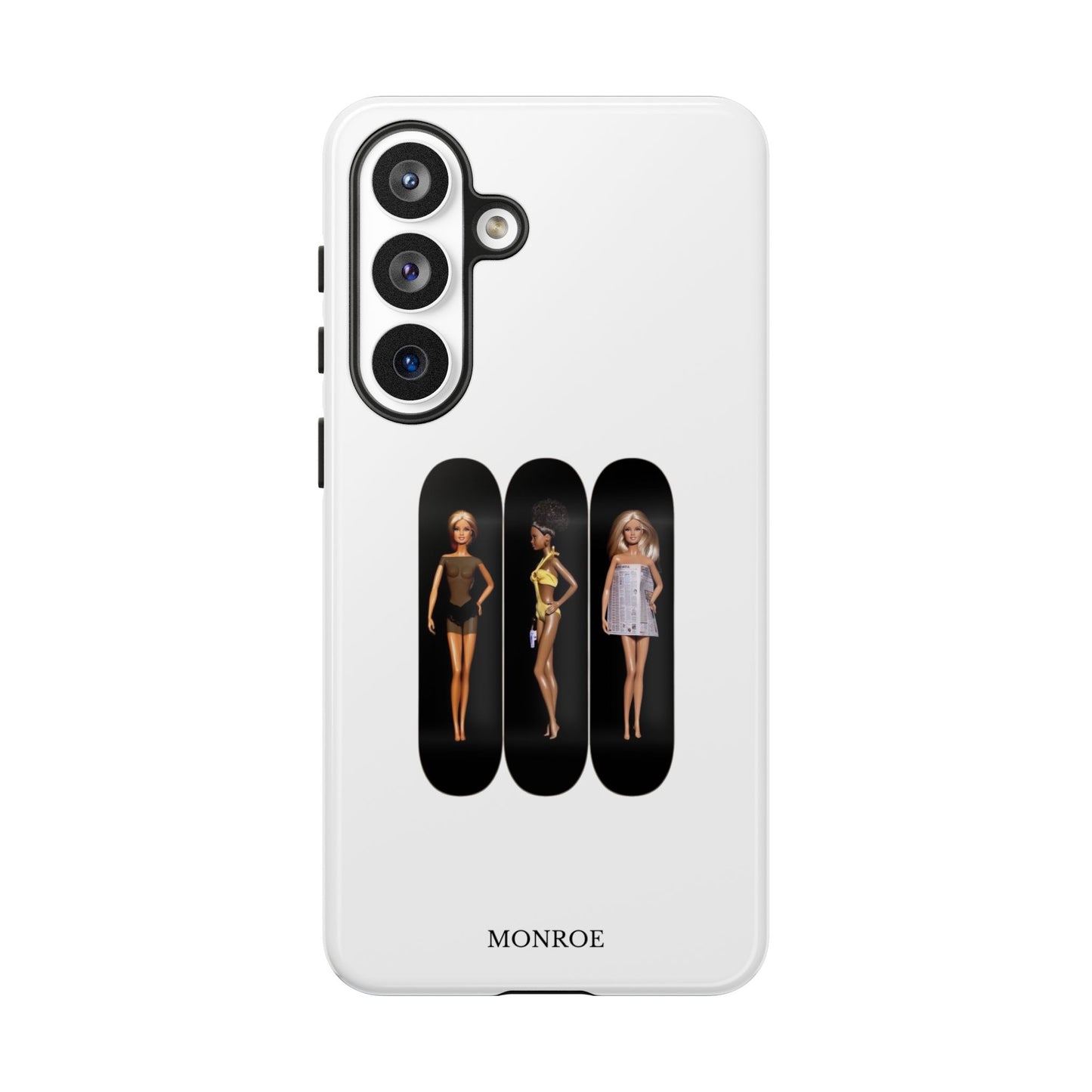 Retro Doll Skateboard Tough Case