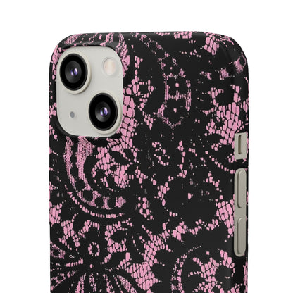 Pink Lace Pattern Case