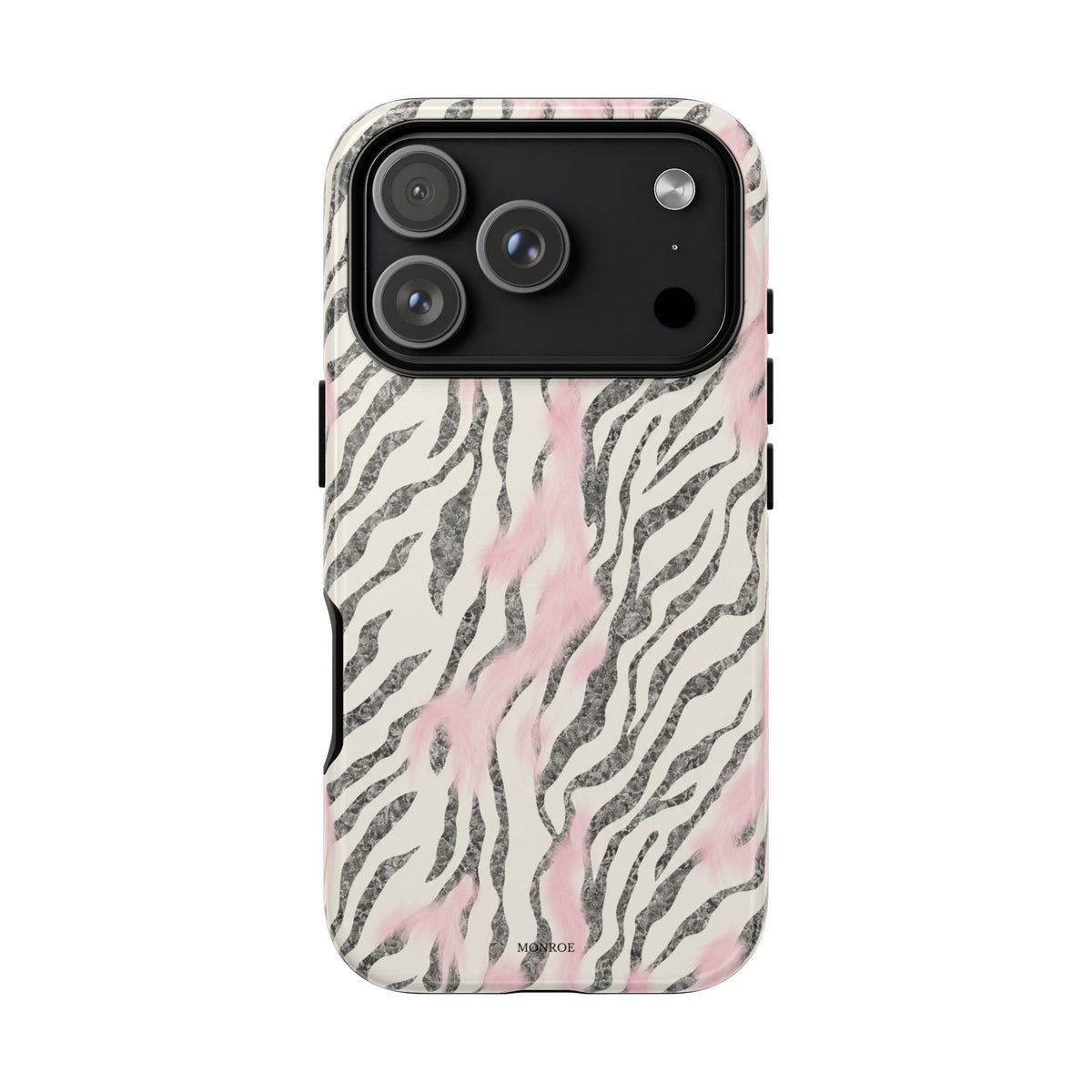 Light Pink Zebra Tough Case