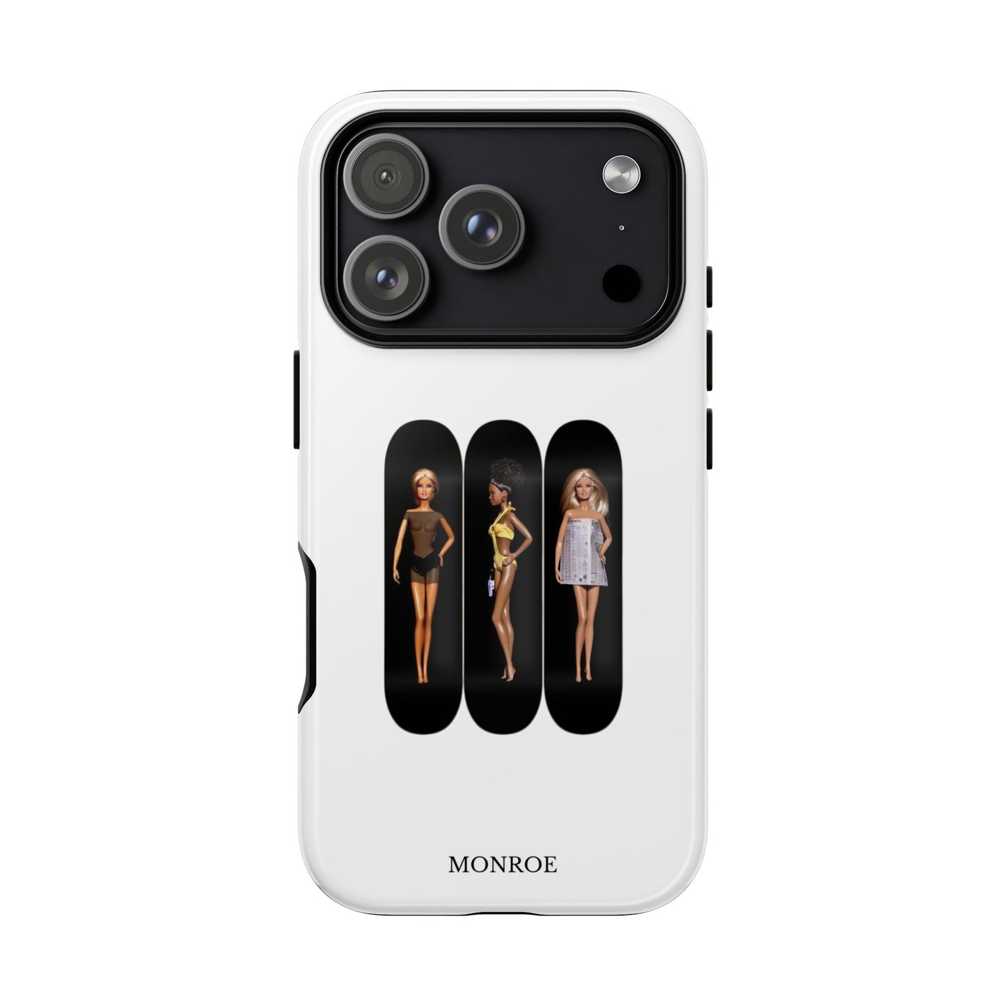 Retro Doll Skateboard Tough Case