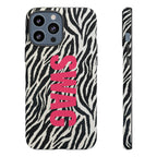 'SWAG' Zebra Print Tough Case