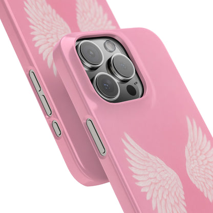 Pink Angel Wings Case