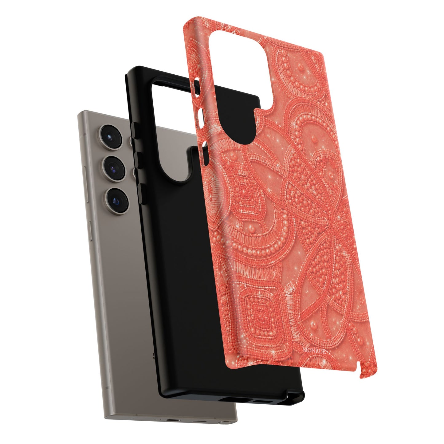 Coral Lace Tough Case