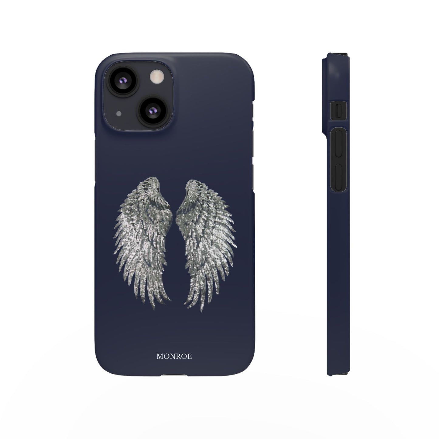 Navy Angel Wings Case